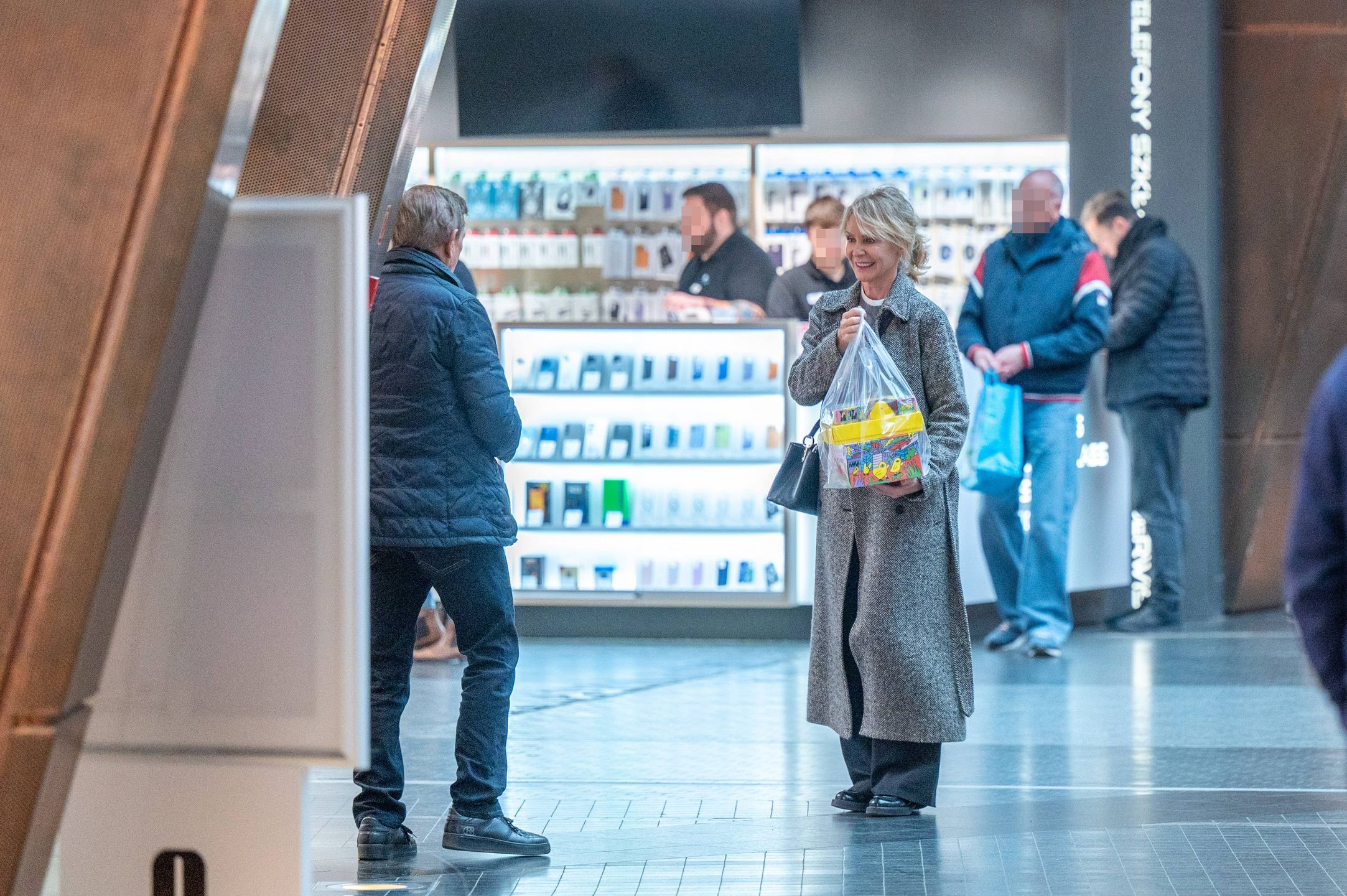 Beata Ścibakówna i Jan Englert wybrali się na wspólne zakupy