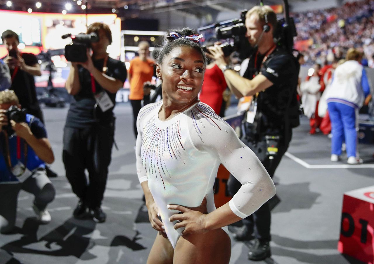 Simone Biles znowu zaskakuje