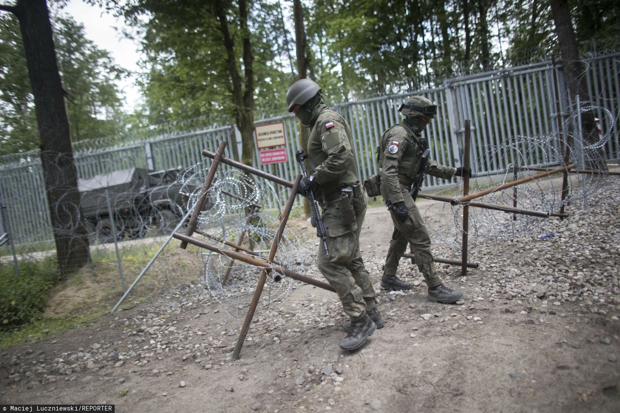 Sytuacja na granicy polsko-bia?oruskiej
Puszcza Bialowieska 03.06.2024.Sytuacja na granicy Polsko - Bialoruskiej na dzien przed domniemanym ogloszeniem Strefy Buforowej . Ostatecznie decyzja zostala przedluzona o tydzien na konsultacje spoleczne  n/z fot. Maciej Luczniewski / Reporter
Maciej Luczniewski/REPORTER