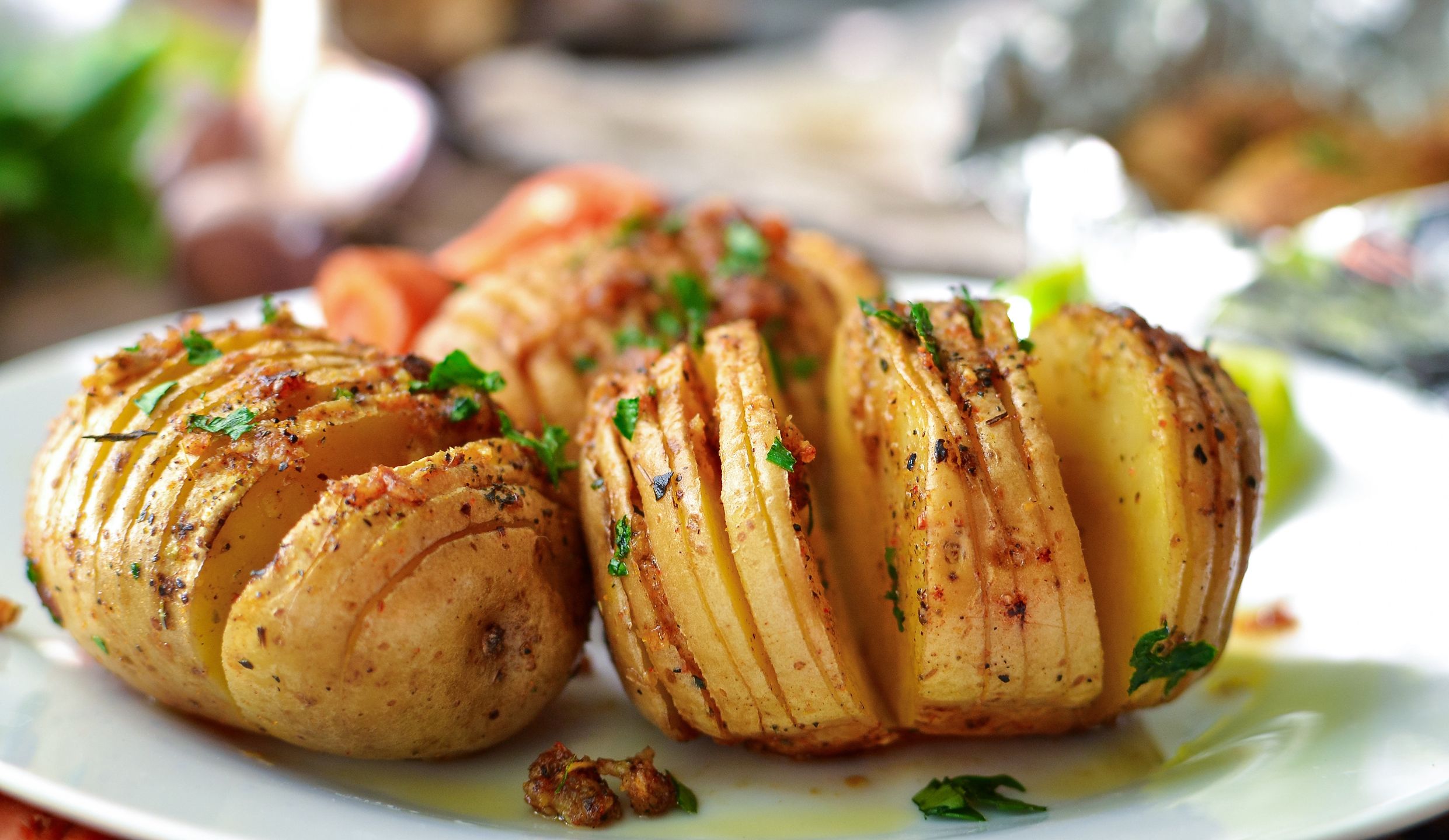 Ziemniaki Hasselback