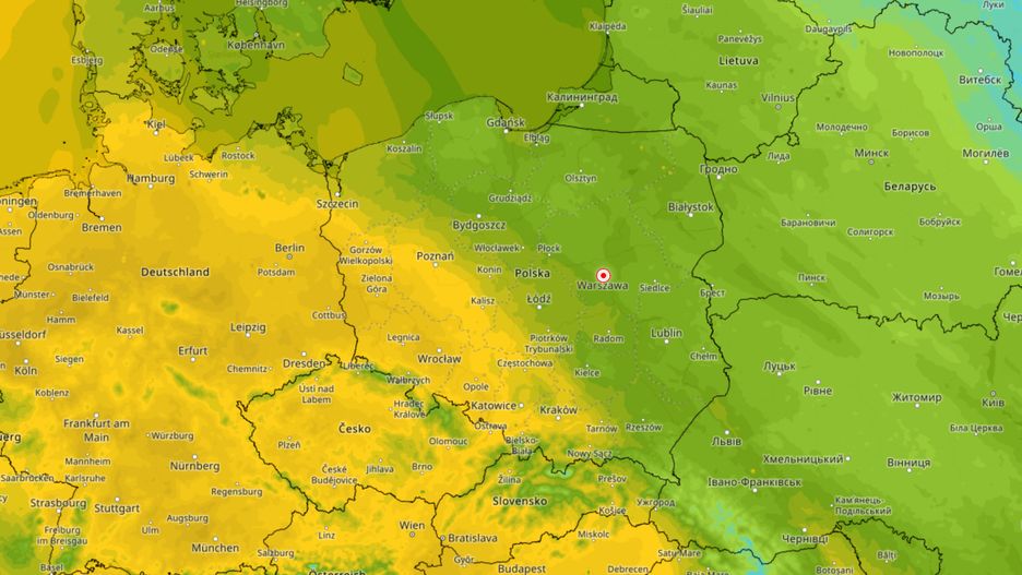 Pogoda. Śródziemnomorskie ciepło. Na zachodzie nawet 20 stopni 