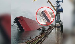 Kosztowny błąd Rosjan. Moment katastrofy morskiej w Sewastopolu