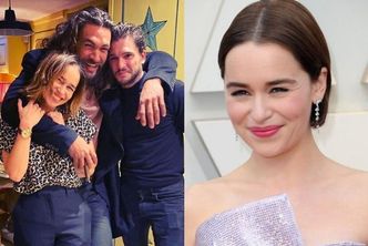 "Gra o tron". Emilia Clarke świętuje 33. urodziny. Towarzyszyli jej Kit Harington i Jason Momoa (FOTO)