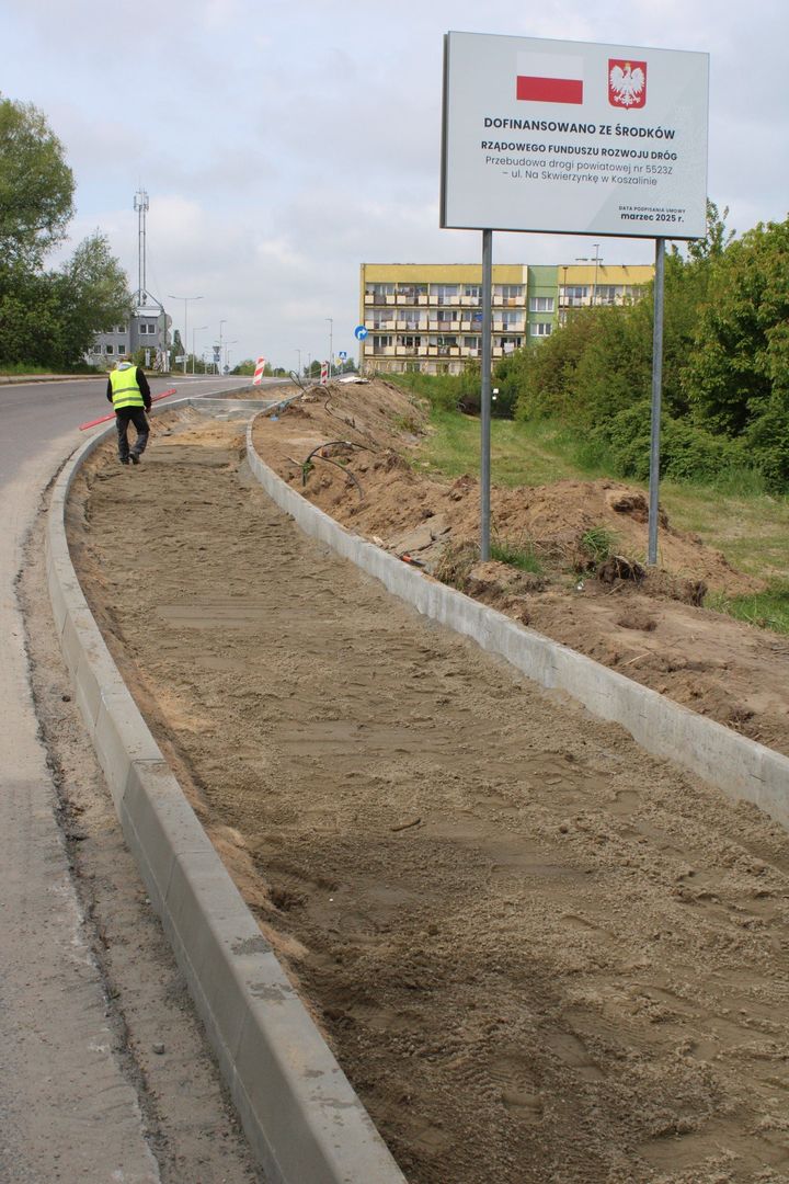 REMONT DROGI NA SKWIERZYNKĘ
