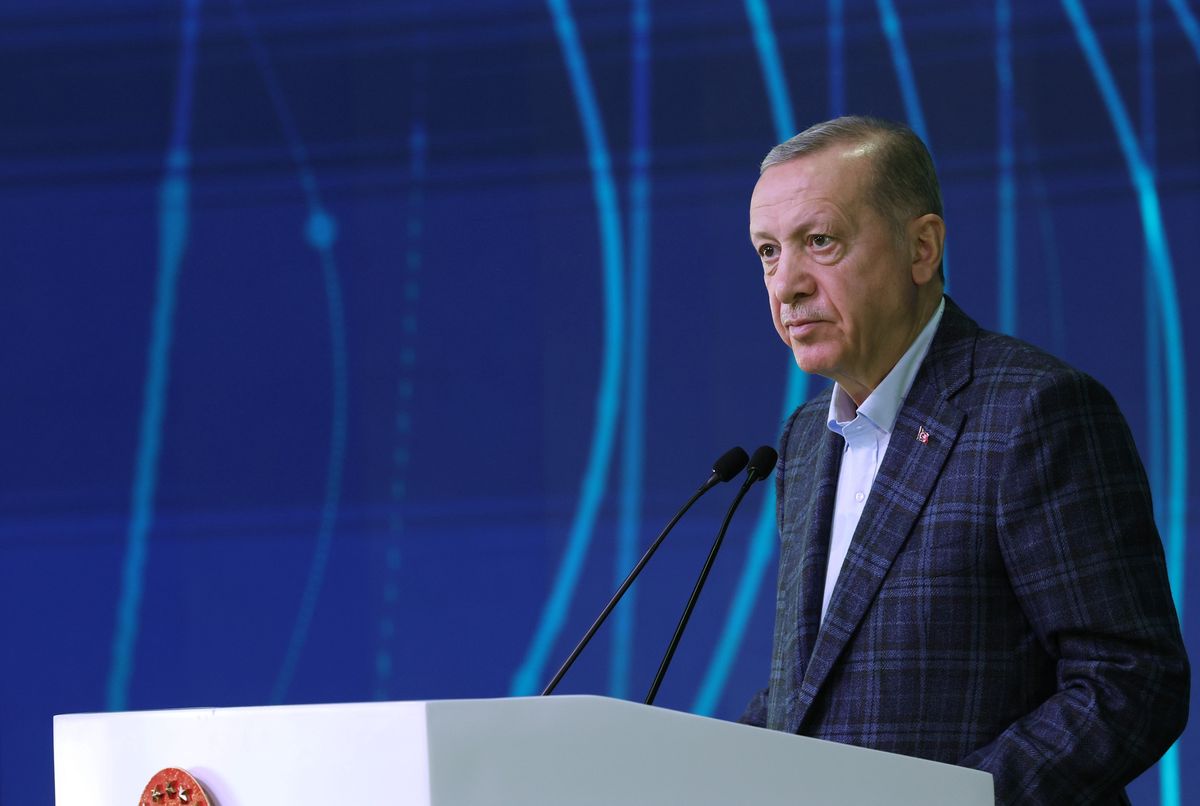 Prezydent Turcji Recep Erdogan
