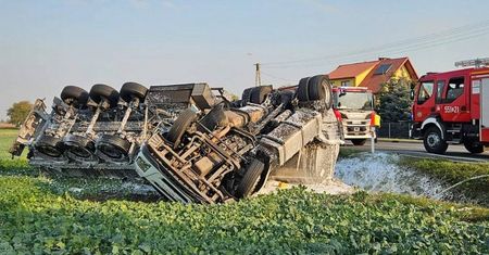 O krok od katastrofy. Poważny wypadek w lubelskim