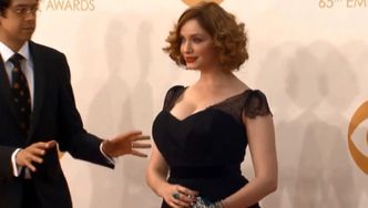 Piękna Christina Hendricks na rozdaniu Emmy!