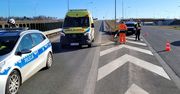 Nie zachował bezpiecznej odległości i doprowadził do kolizji na S-17