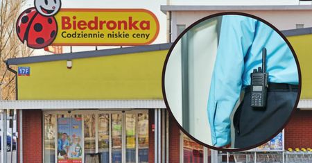 Białorusin pracuje jako ochroniarz w Biedronce. Zdradza szczegóły