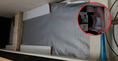 "Mistrz" kamuflażu. Niewiarygodne, gdzie ukrył się przed policją