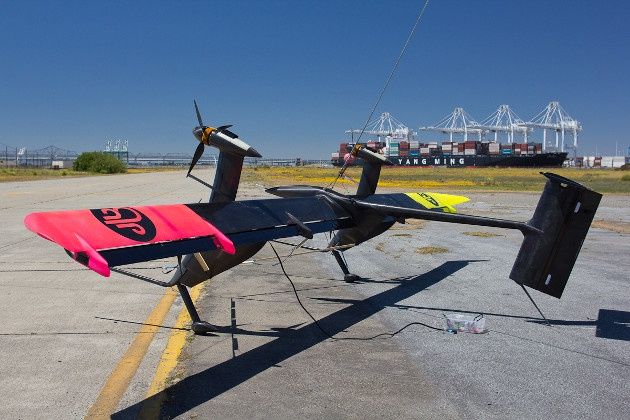 makani power latająca turbina powietrzna wing 7 wygląd google x przejęcie