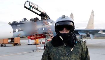 Rosjanie pokazali nagranie. "Zapomnieli" o ważnym szczególe