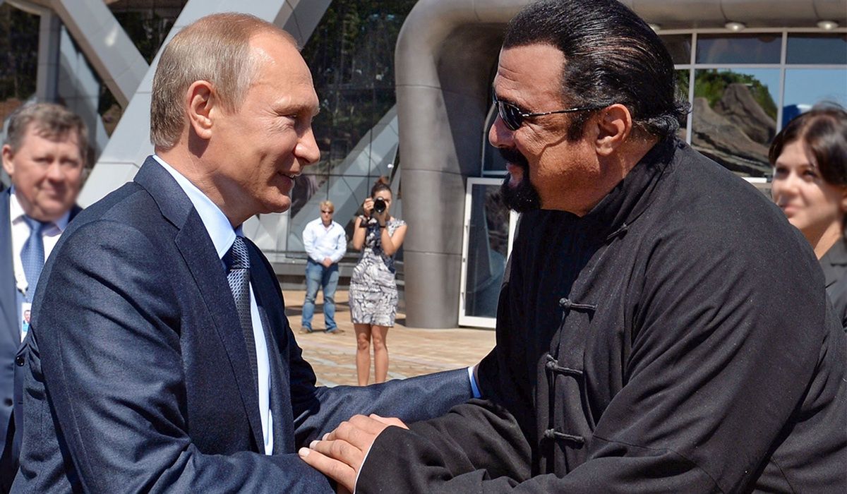 Dwaj przyjaciele: Władimir Putin i Steven Seagal