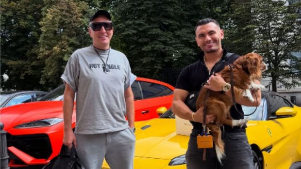 Ferrari, Lamborghini... Było na bogato. Conan Kaźmierski pochwalił się spotkaniem z Krzysztofem Gojdziem