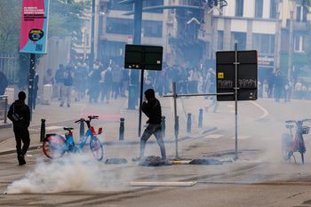 Protesty przeciw reformie edukacji w Brukseli. Wybuchły zamieszki