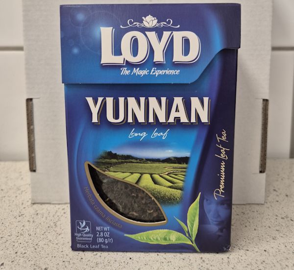 GIS wycofuje dwie partie herbaty Loyd Yunnan