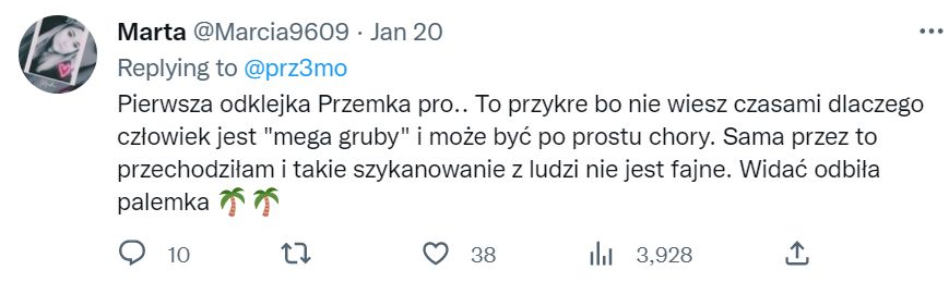 Przemek Pro o osobach otyłych