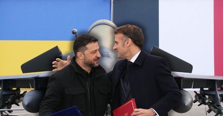 Francja i Ukraina podpisały list ws. zakupu 100 samolotów Rafale