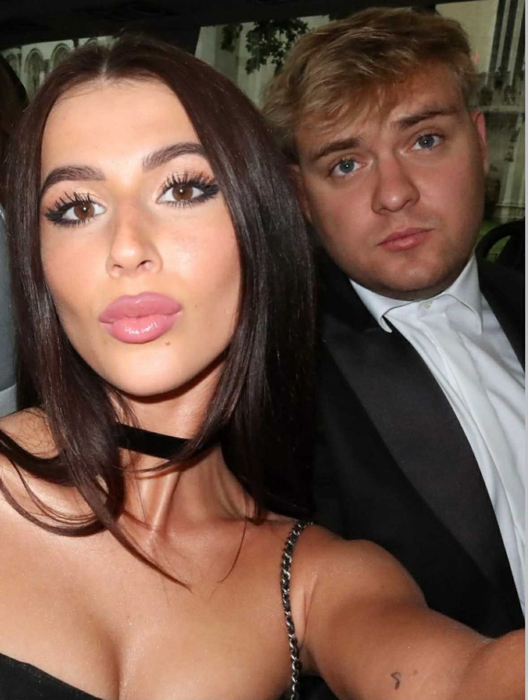 Roksana Węgiel i Kevin Mglej na londyńskiej premierze "Wednsday"