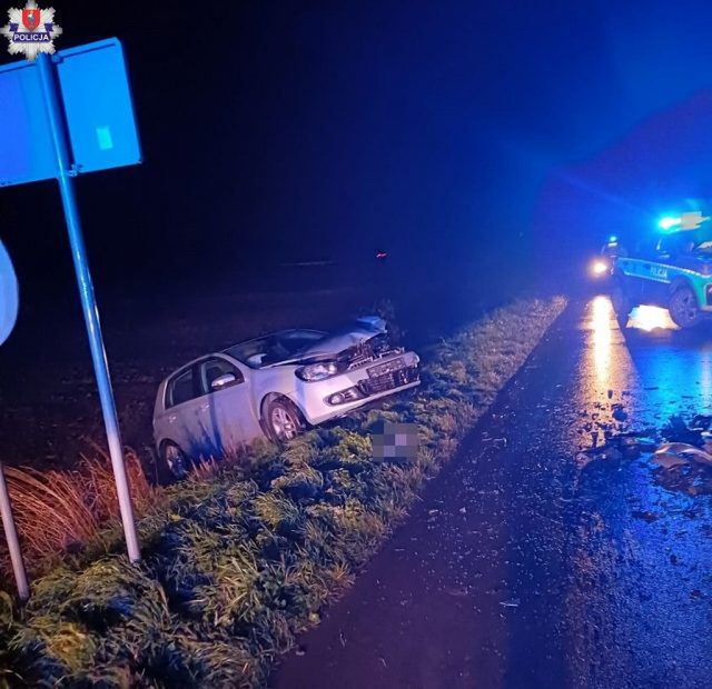 Cztery osoby poszkodowane po zderzeniu pojazdów w Rachodoszczach (zdjęcia)