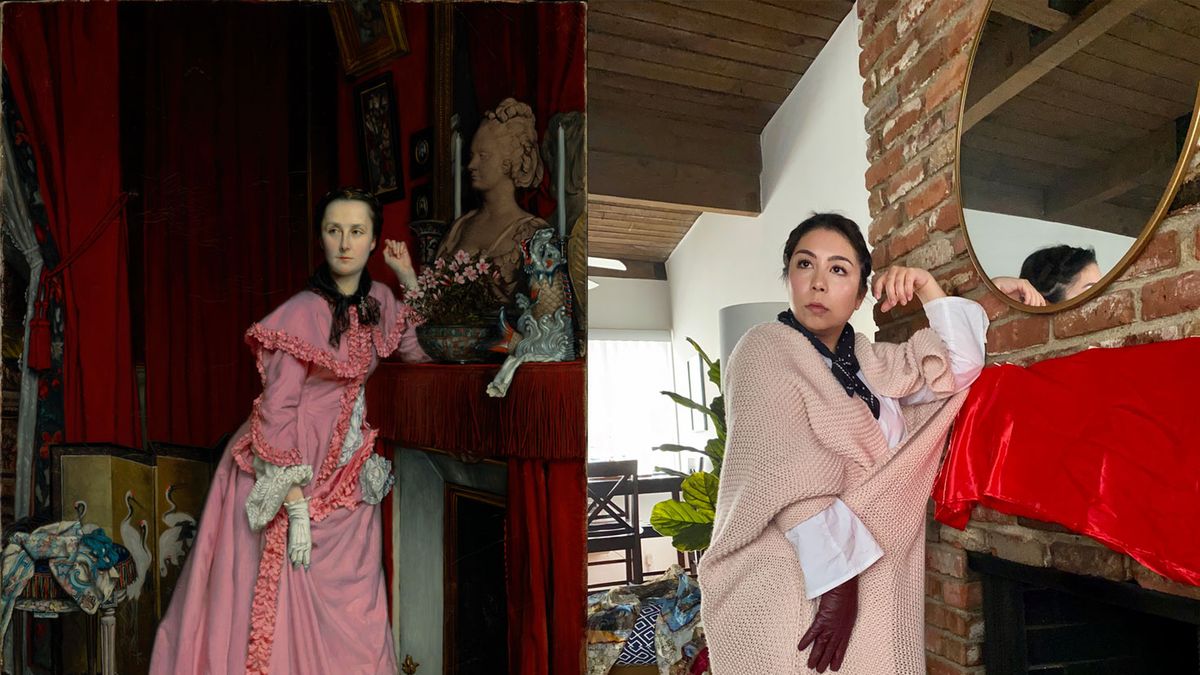 Ludzie z całego świata odtwarzają klasyczne obrazy. Podejmiesz wyzwanie? 1