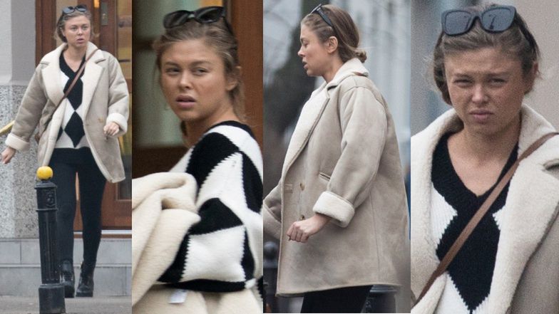 Joanna Opozda z coraz większym ciążowym brzuszkiem