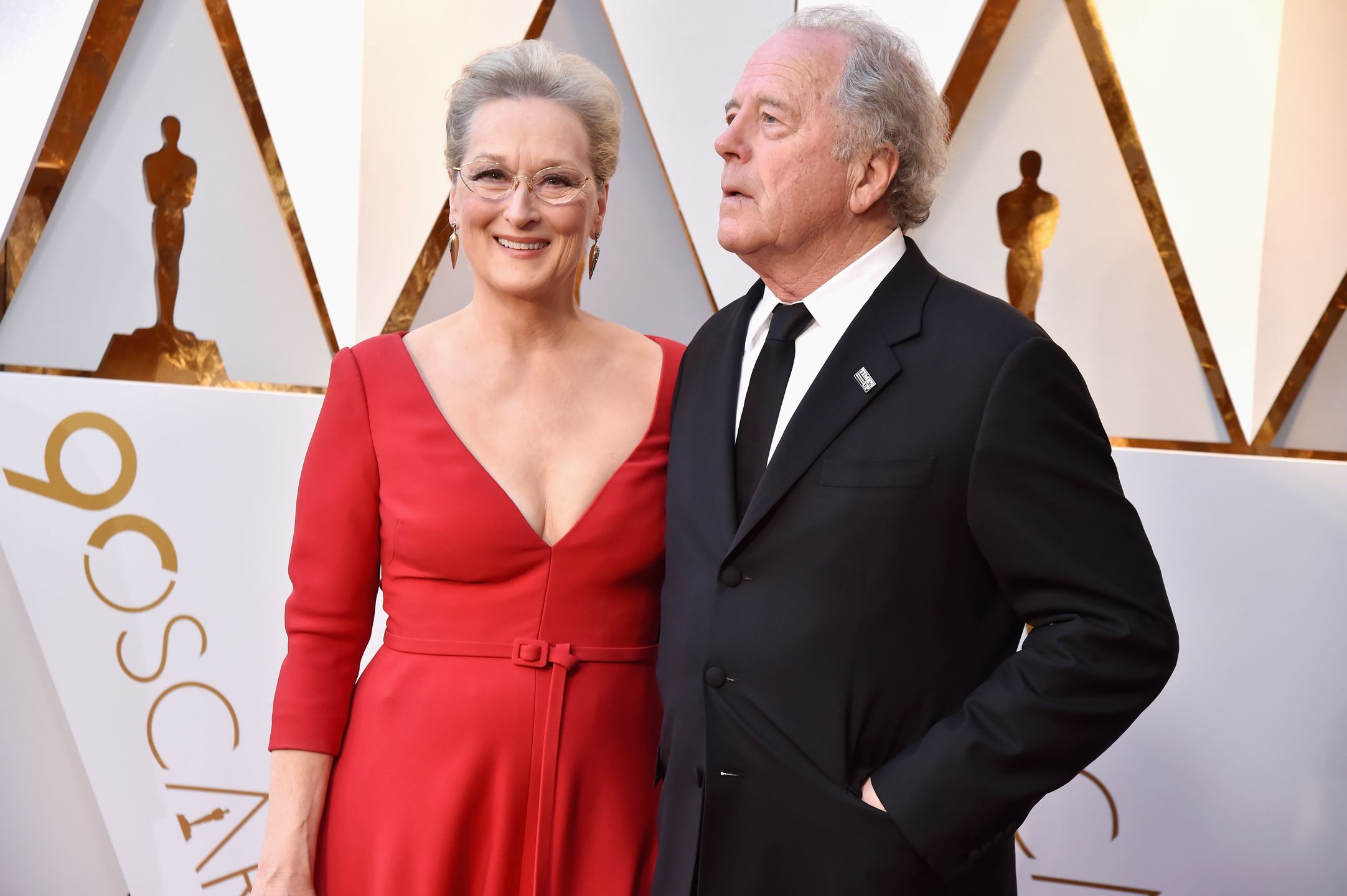 90th Annual Academy Awards - ArrivalsHOLLYWOOD, CA - MARCH 04:  Meryl Streep (L) and Don Gummer attend the 90th Annual Academy Awards at Hollywood & Highland Center on March 4, 2018 in Hollywood, California.  (Photo by Jeff Kravitz/FilmMagic)Jeff Kravitz2018 Oscars, 2018 Oscar, Oscar, Oscars
