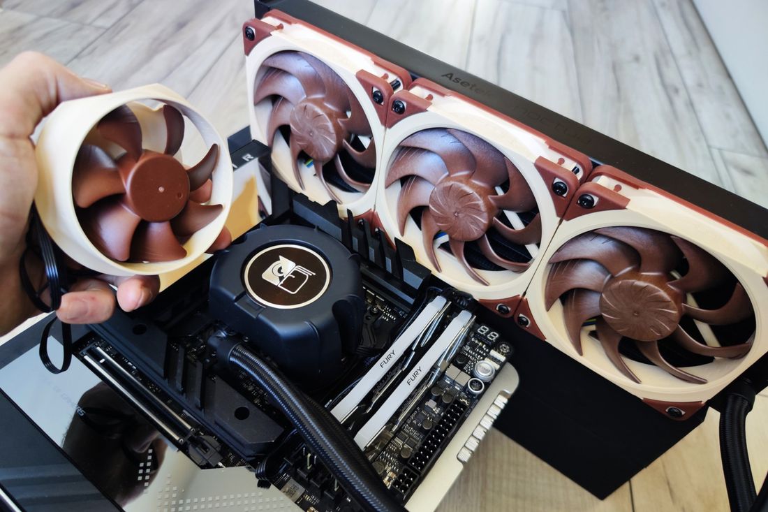 Noctua zrobiła chłodzenie wodne AiO. Takiego debiutu się nie spodziewałem – test NL-LC1-36