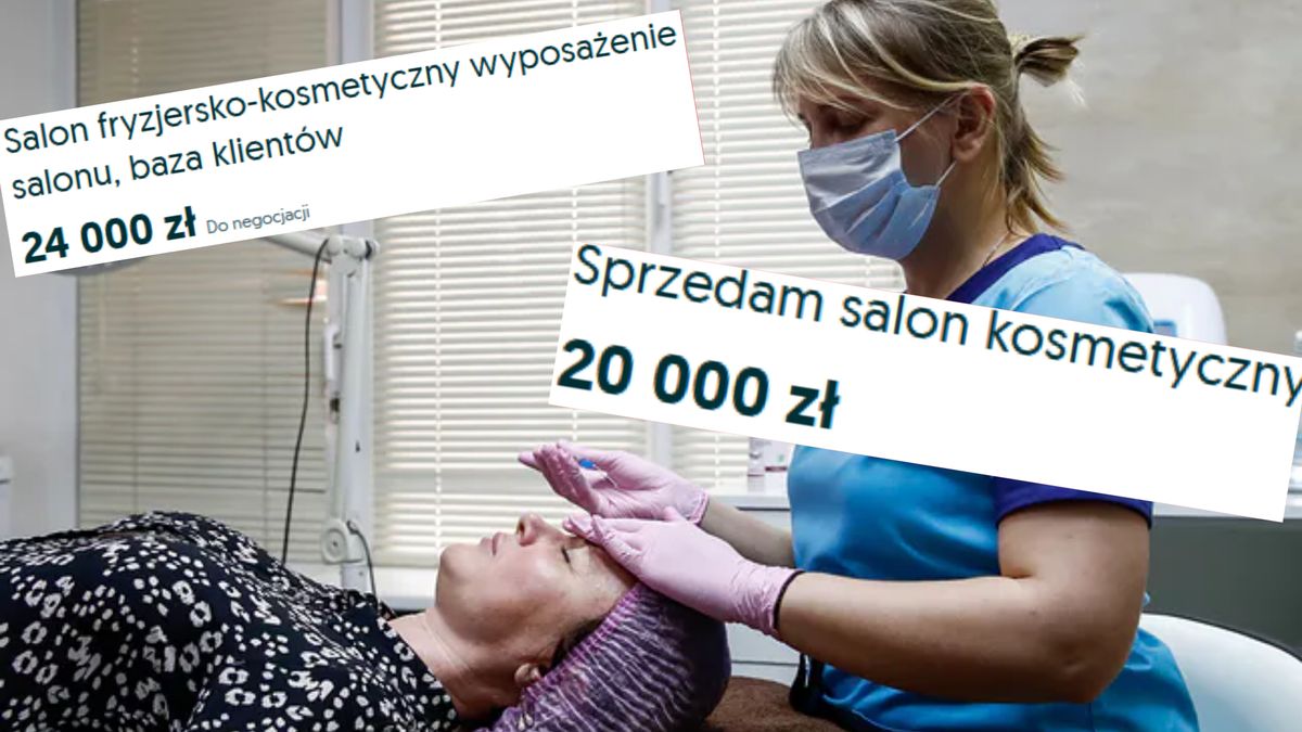 branża kosmetyczna pod ścianą