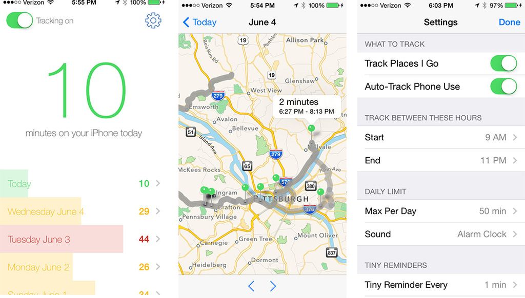 Moment - sprawdź, jak mocno jesteś uzależniony od iPhone’a! 2