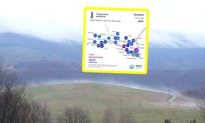 Ekstremalna inwersja w Polsce. Pokazał dane z godz. 8:00