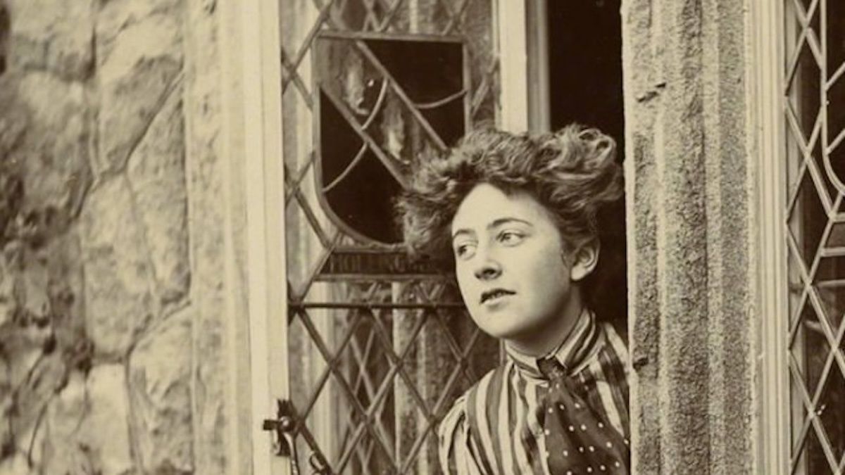 Agatha Christie jako młoda kobieta