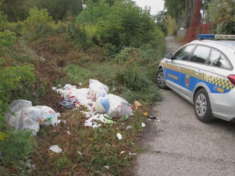 Warszawa: Strażnicy namierzyli sprawcę porzucenia odpadów