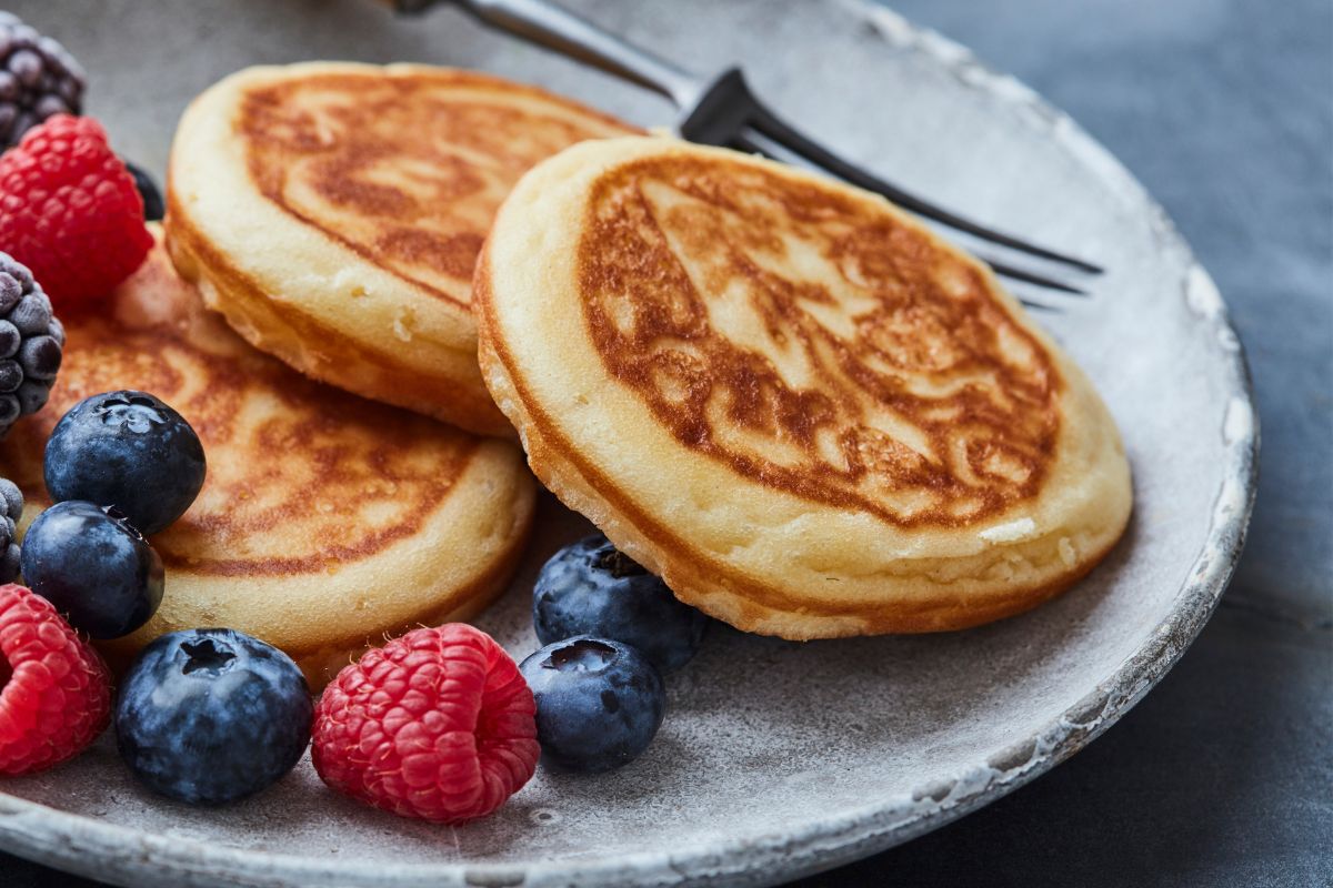 Pfannkuchen aus Frischkäse - Köstlichkeiten