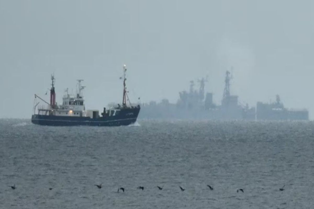 Niemcy w gotowości. Zauważyli rosyjski okręt