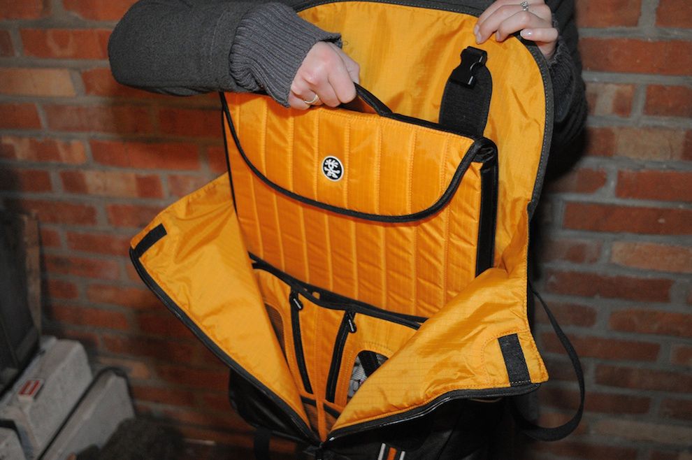 Crumpler Butter Baby – test torby na MacBooka Pro 13” 3