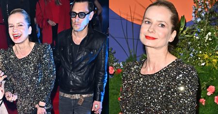 Magdalena Cielecka i Bartosz Gelner zaśmiewają się za kulisami wiosennej ramówki TVN. Urocza z nich para?