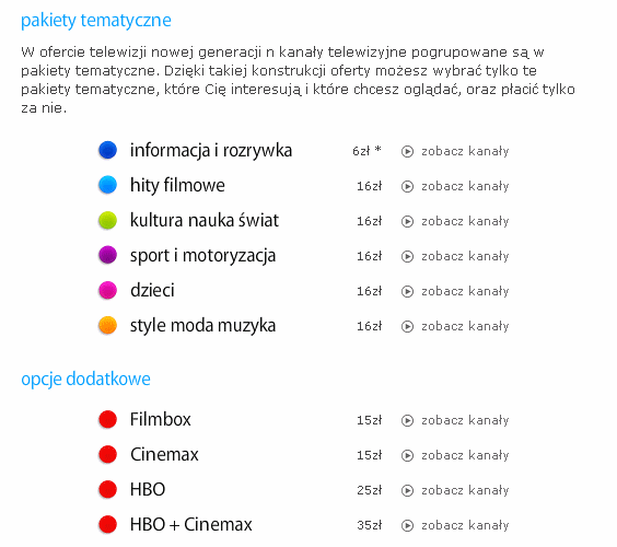Co wybrać? Porównanie ofert polskich nadawców 2