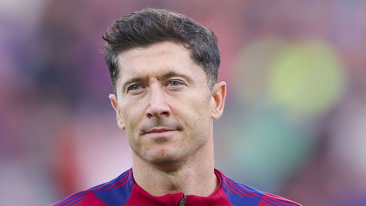 Na zdjęciu Robert Lewandowski