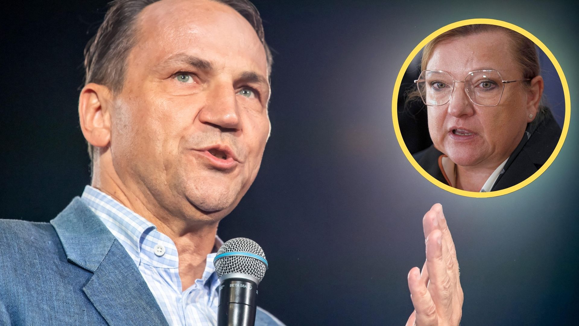 Sikorski nie wytrzymał. Wulgarnie obraził Beatę Kempę "Walnij się w..."