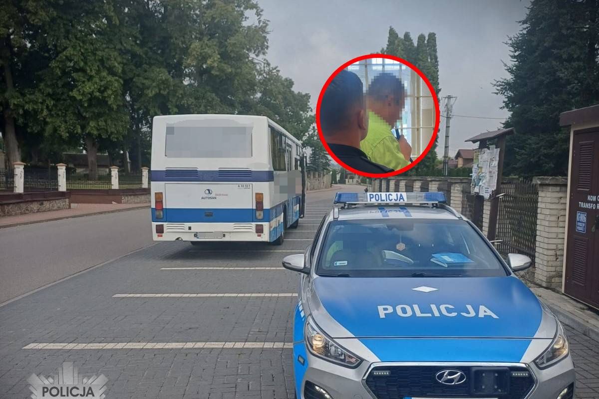 Pijany kierowca wiózł pasażerów autobusem. Szokujący wynik kontroli