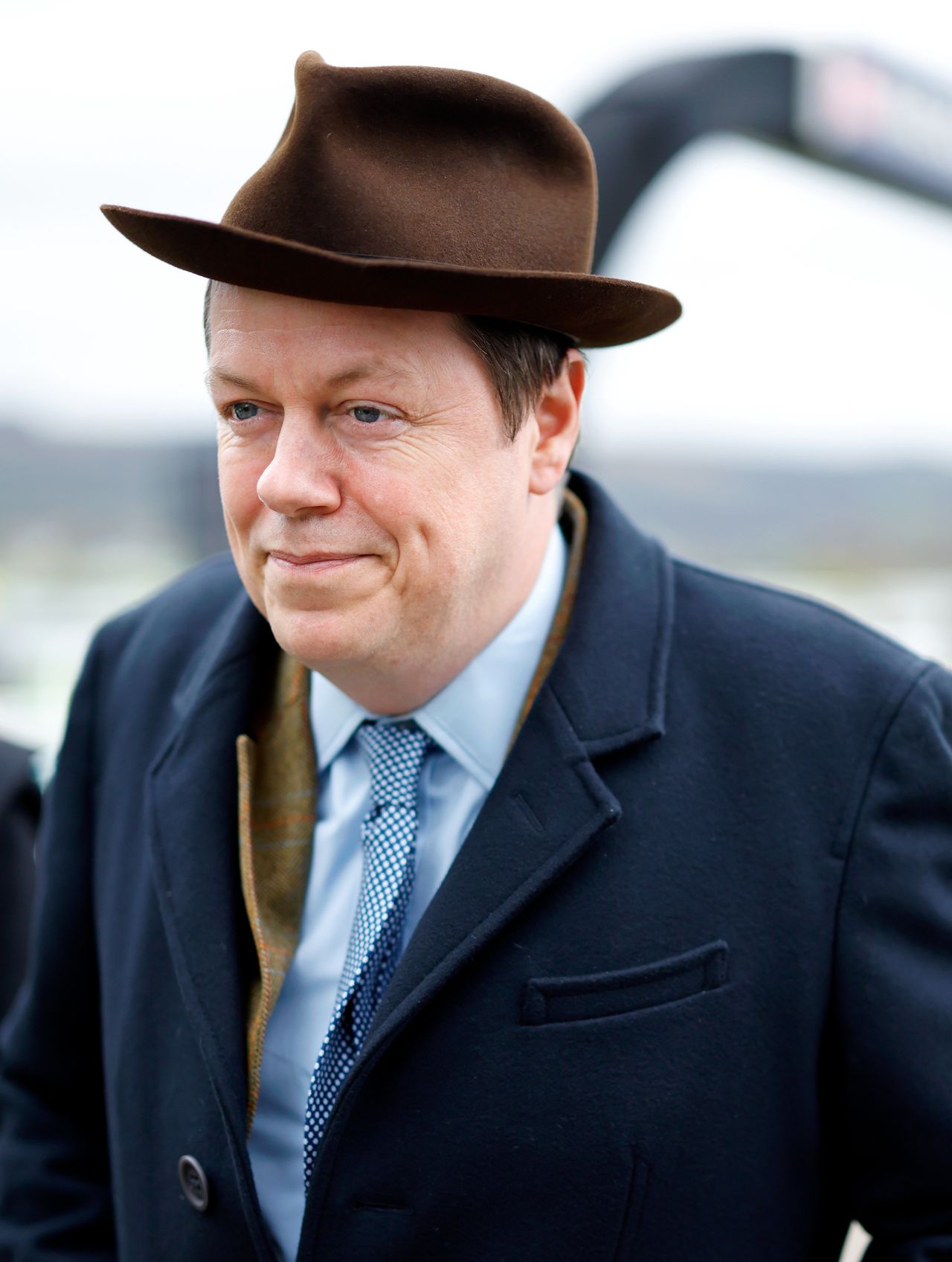 CHELTENHAM, UNITED KINGDOM - MARCH 13: (EMBARGOED FOR PUBLICATION IN UK NEWSPAPERS UNTIL 24 HOURS AFTER CREATE DATE AND TIME) Tom Parker Bowles attends day 2 'Style Wednesday' of the Cheltenham Festival at Cheltenham Racecourse on March 13, 2024 in Cheltenham, England. This year organisers at the Cheltenham Festival have decided to re-style the traditional Ladies Day Meet calling it Style Wednesday. (Photo by Max Mumby/Indigo/Getty Images)