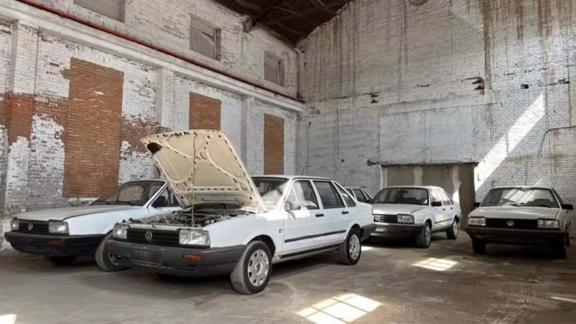 VW Santana porzucone w Chinach