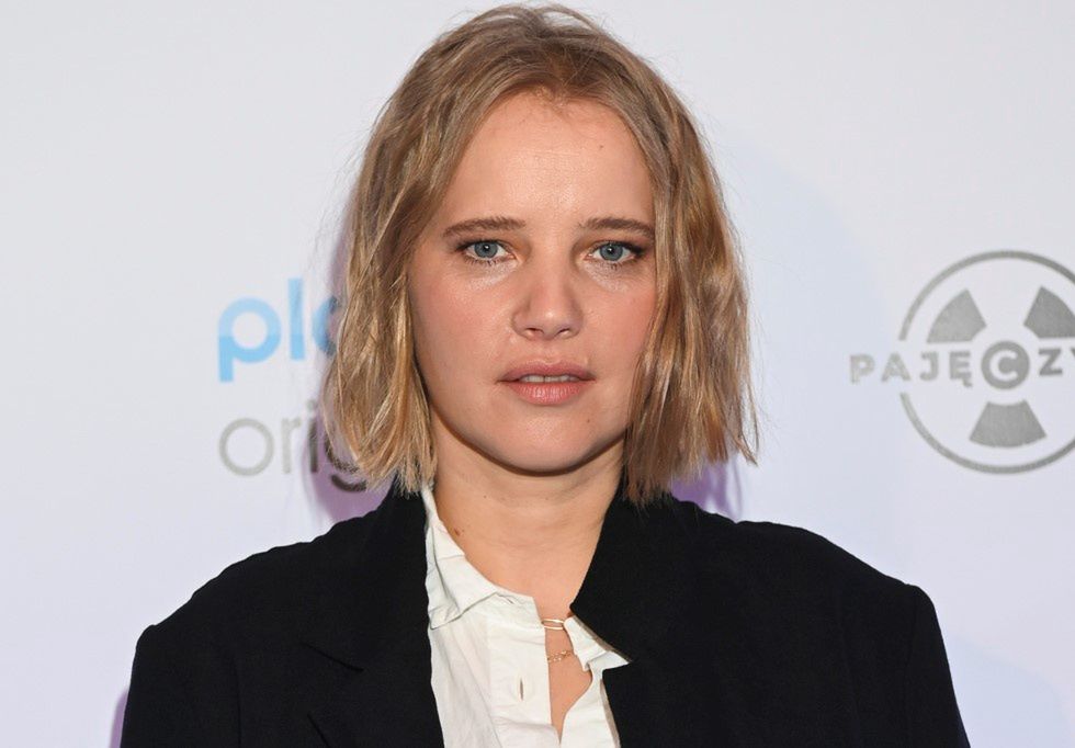 Joanna Kulig pojawiła się na promocji "Pajęczyny" 