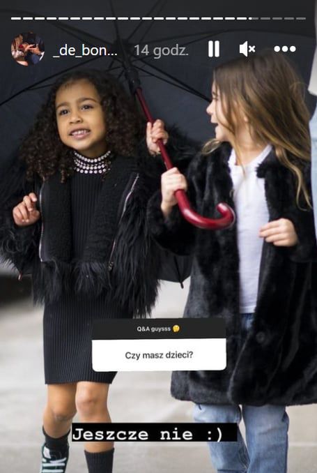 Partnerka Hakiela o dzieciach