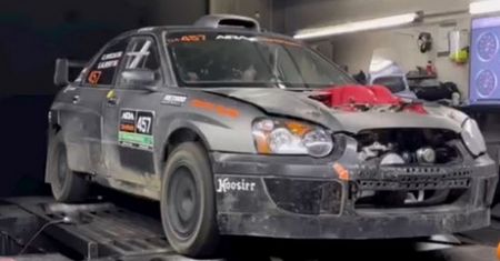 Subaru WRX STI z V8 Ferrari to rajdówka, jakiej świat potrzebował