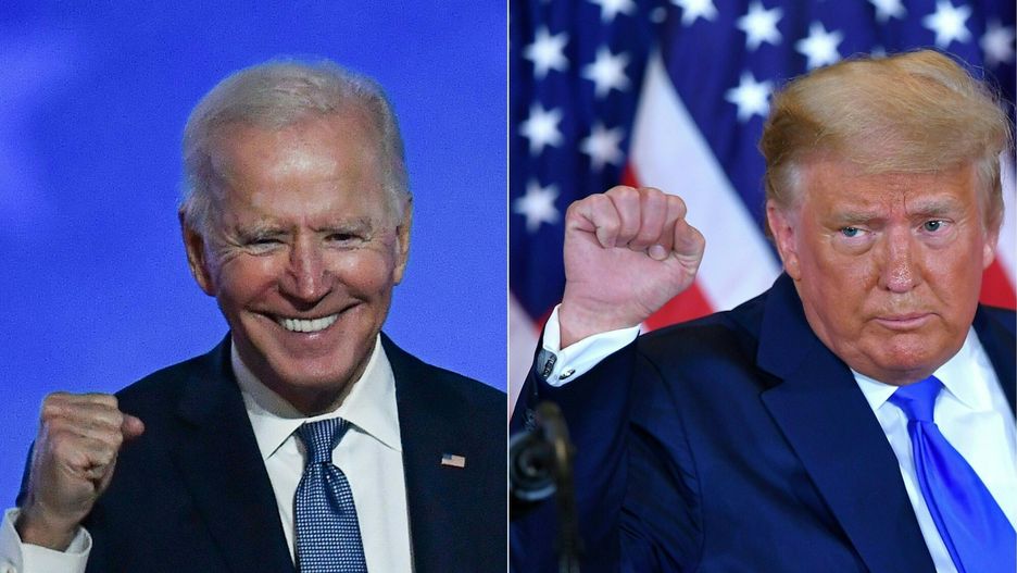 Według ostatnich sondaży, Joe Biden i Donald Trump otrzymaliby po 46 proc.poparcia