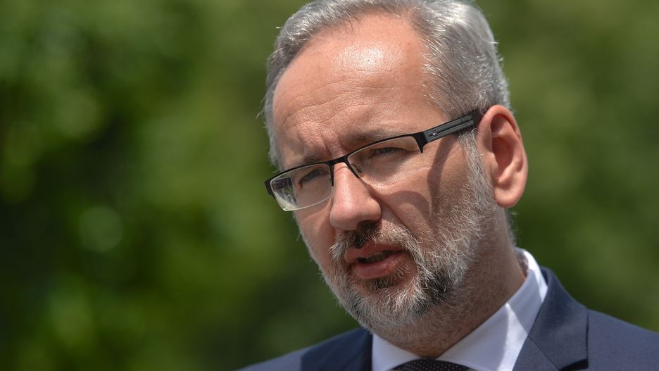 The President of the National Health Fund (Polish: Narodowy Fundusz Zdrowia - NFZ), Adam Niedzielski, seen outside the Customer Service Center in the regional National Health Fund office in Krakow.On  July 8, 2020, in Krakow, Lesser Poland Voivodeship, Poland. (Photo by Artur Widak/NurPhoto via Getty Images)