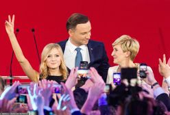 Wybory 2020. Pierwsza dama i córka wystąpiły u boku prezydenta Andrzeja Dudy