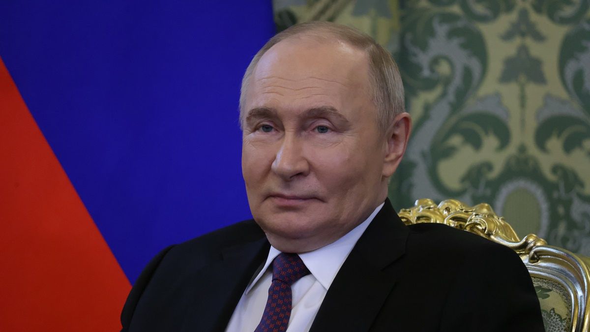 Władmir Putin, prezydent Rosji.